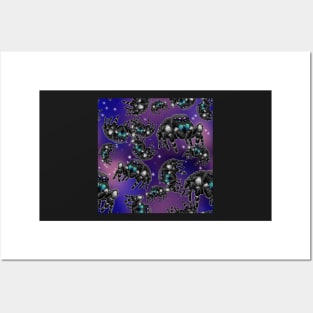 Space Spider (Bold Jumper) All Over Print Posters and Art